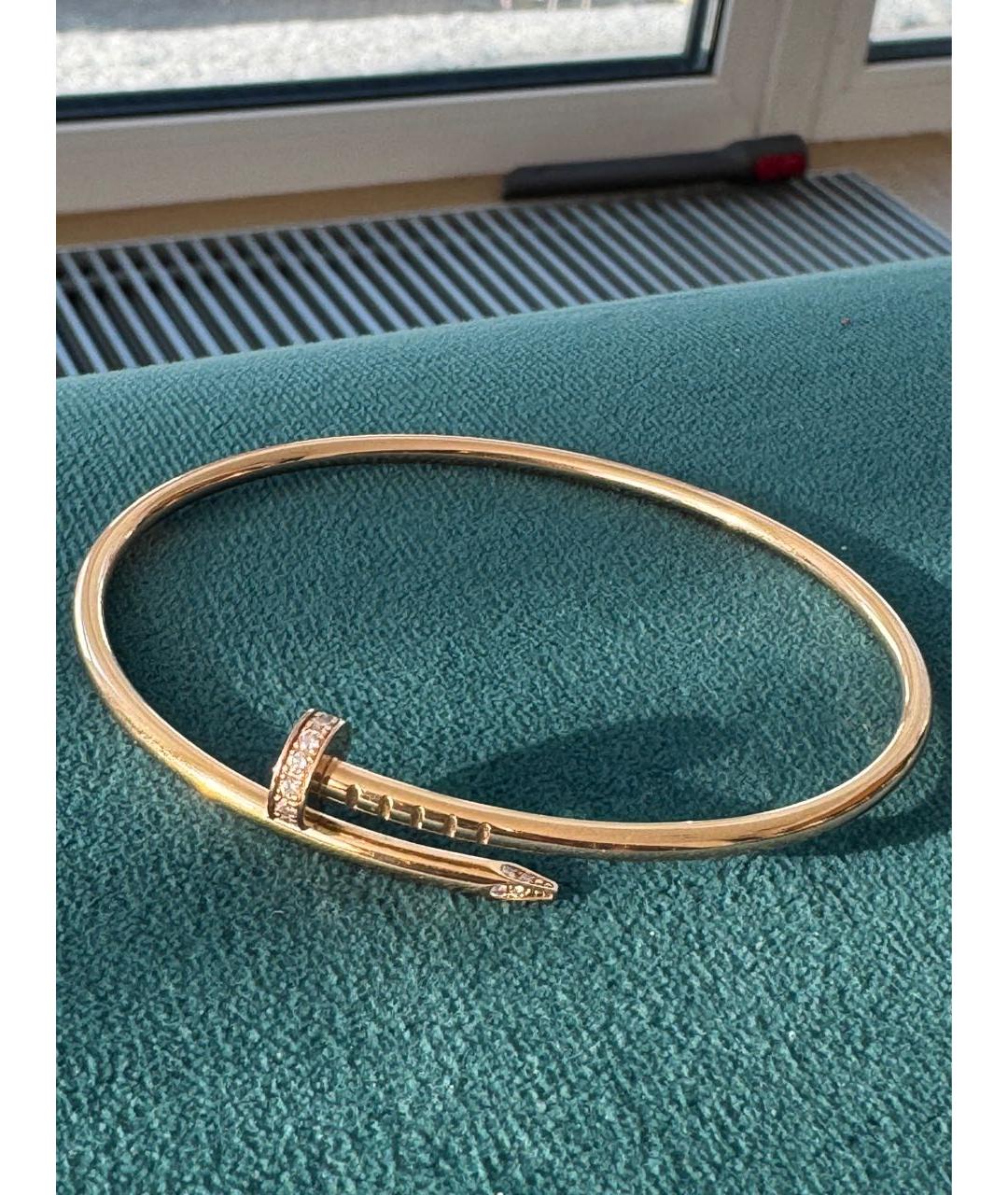 CARTIER Золотой браслет из розового золота, фото 9