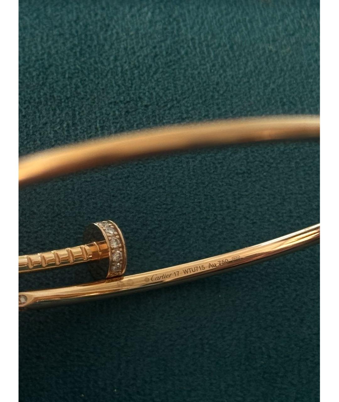 CARTIER Золотой браслет из розового золота, фото 7