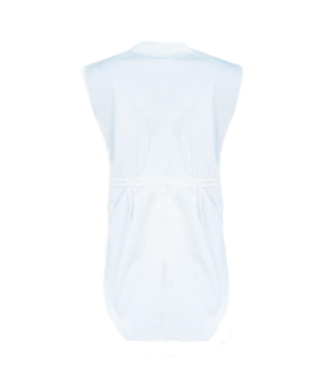 LOEWE Белая хлопковая блузы, фото 2