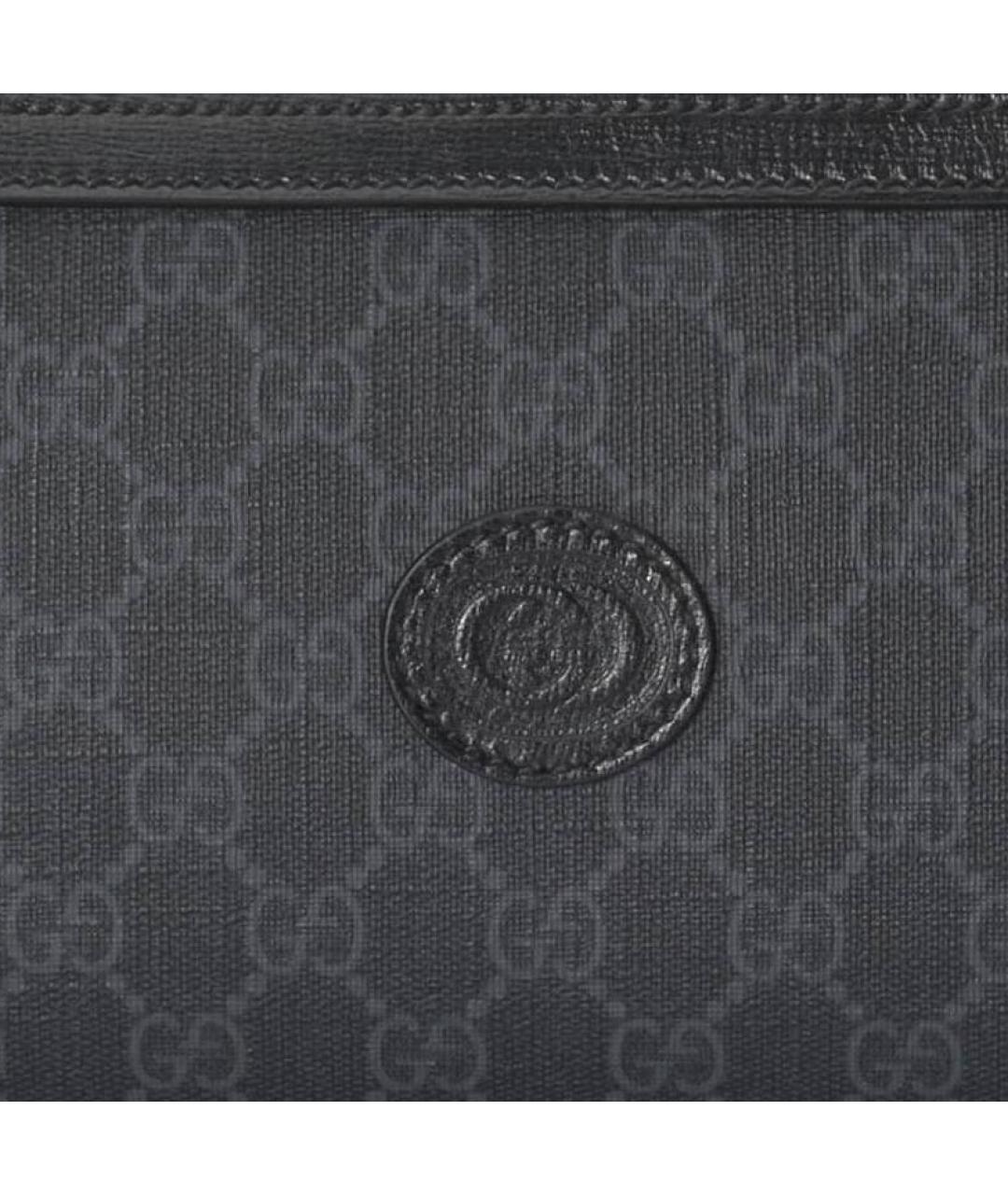 GUCCI Черная косметичка, фото 8