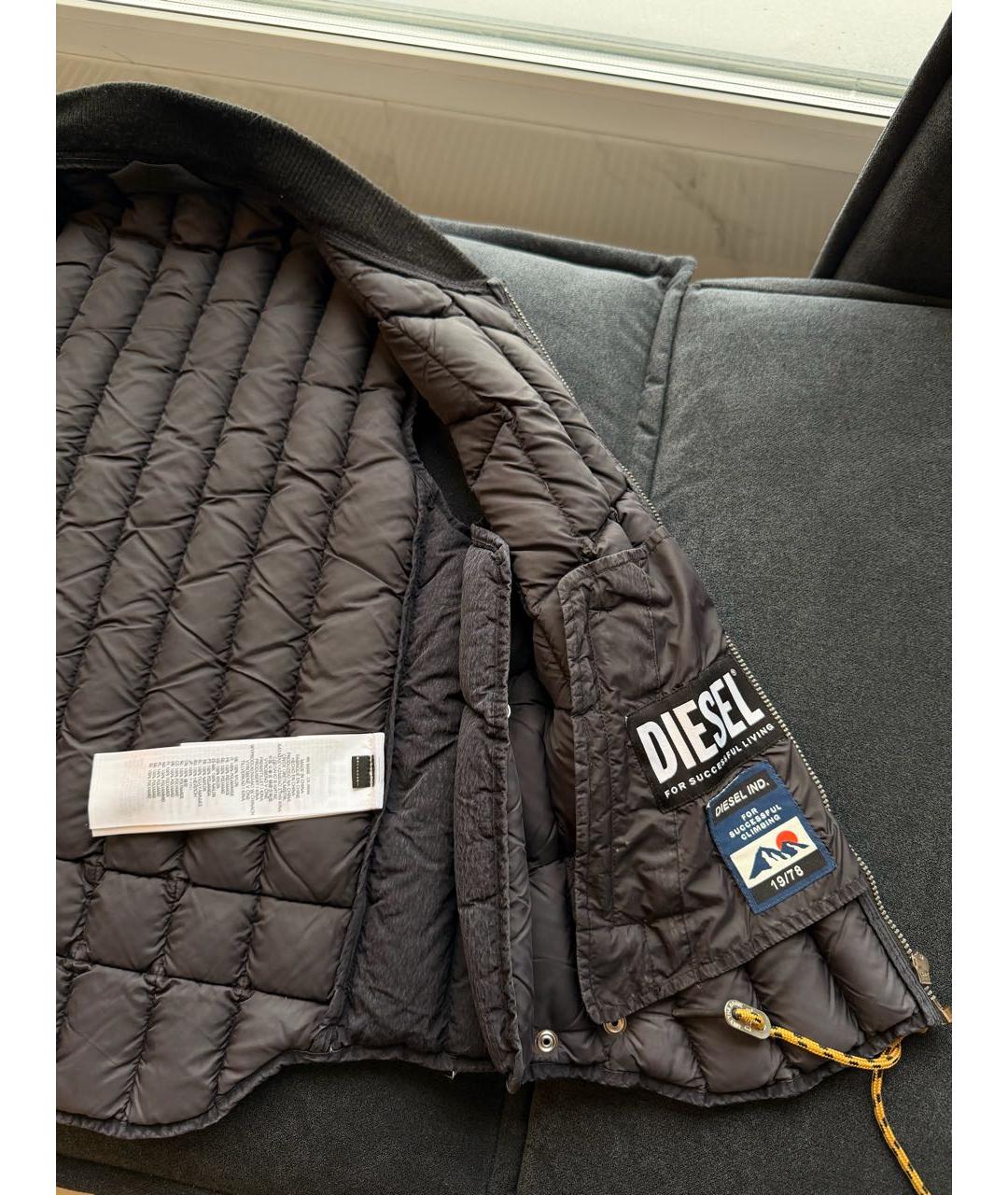 DIESEL BLACK GOLD Темно-синий жилет, фото 3