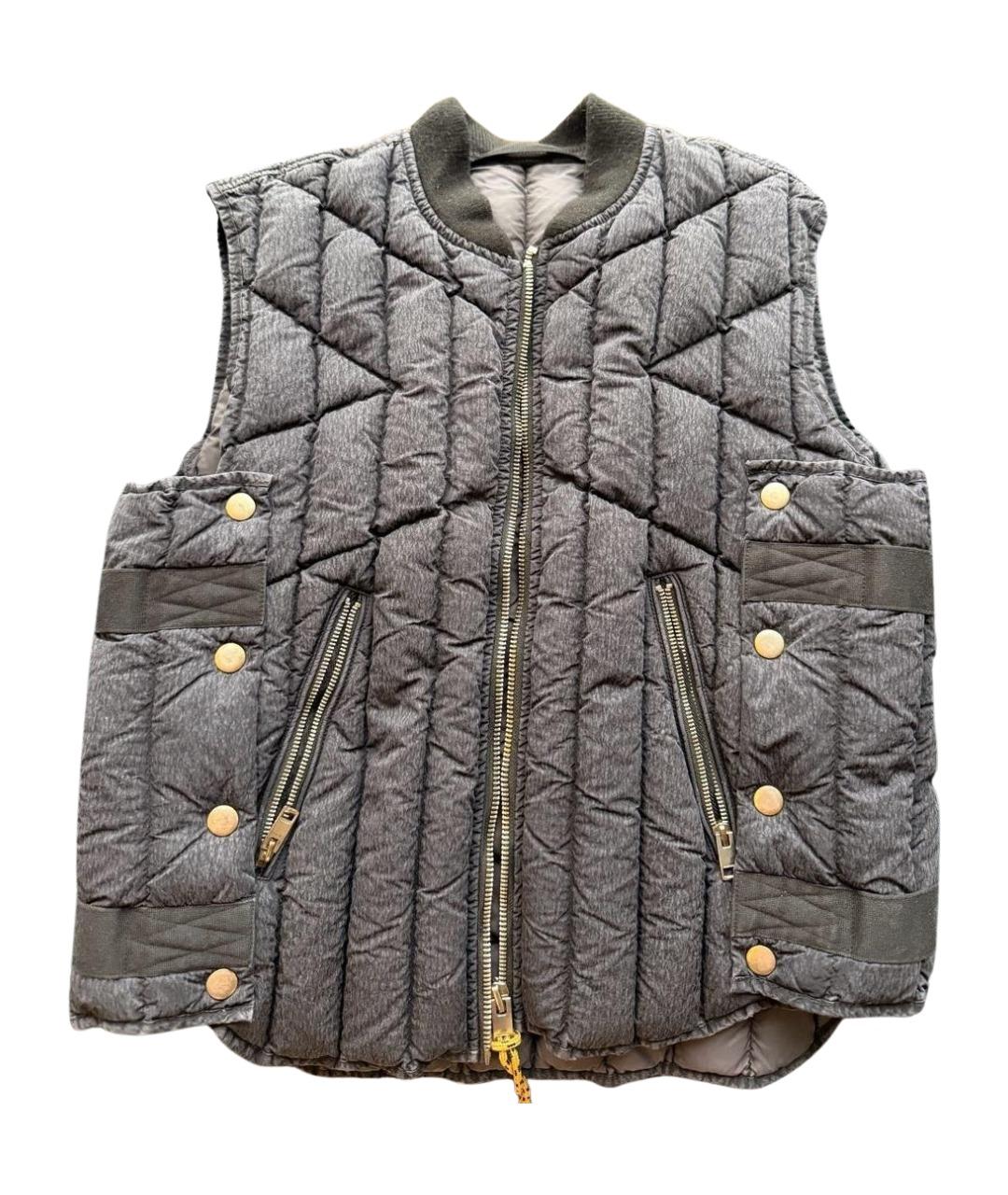 DIESEL BLACK GOLD Темно-синий жилет, фото 1