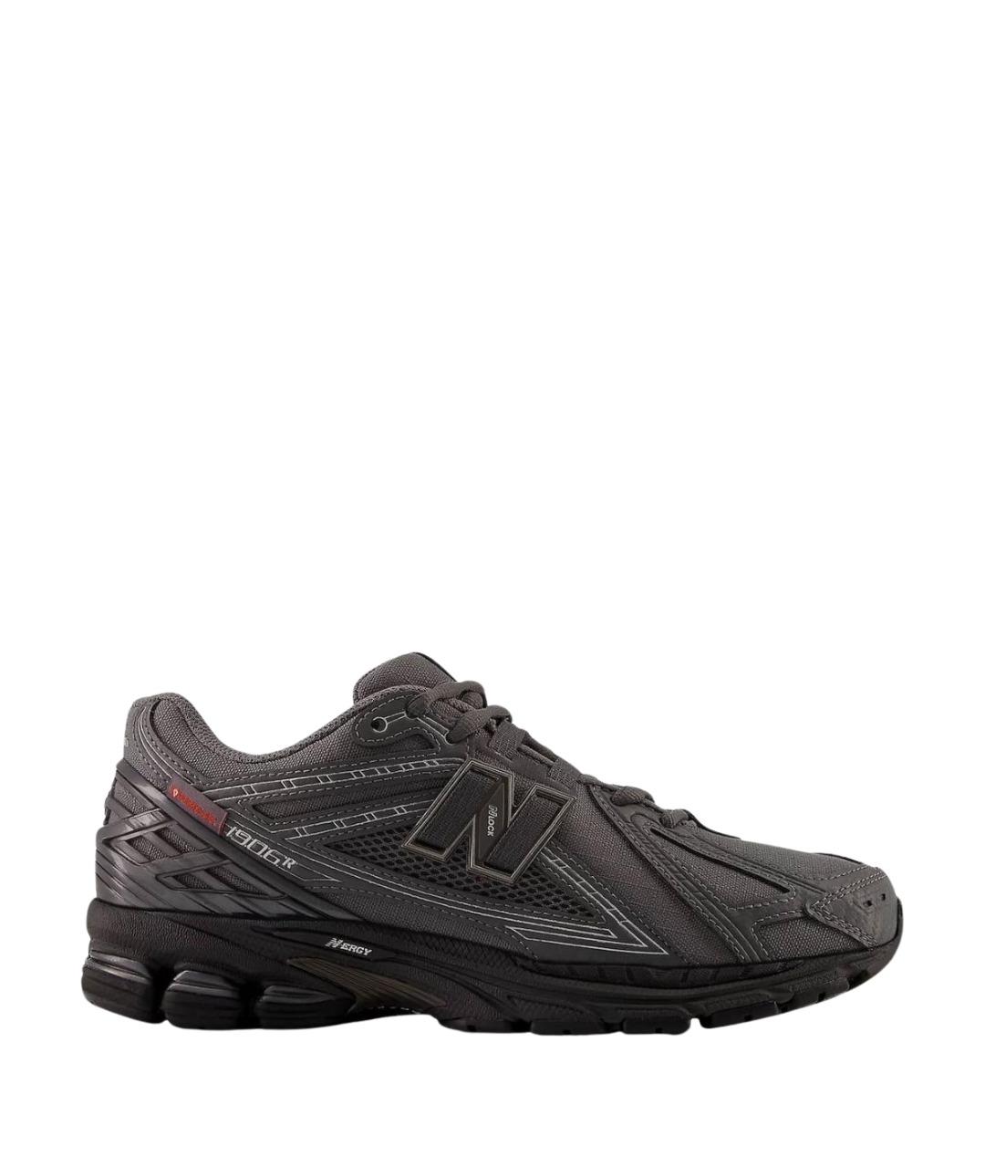 NEW BALANCE Серые текстильные низкие кроссовки / кеды, фото 1