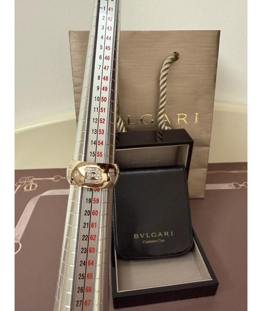 BVLGARI Серебряное кольцо из белого золота, фото 4