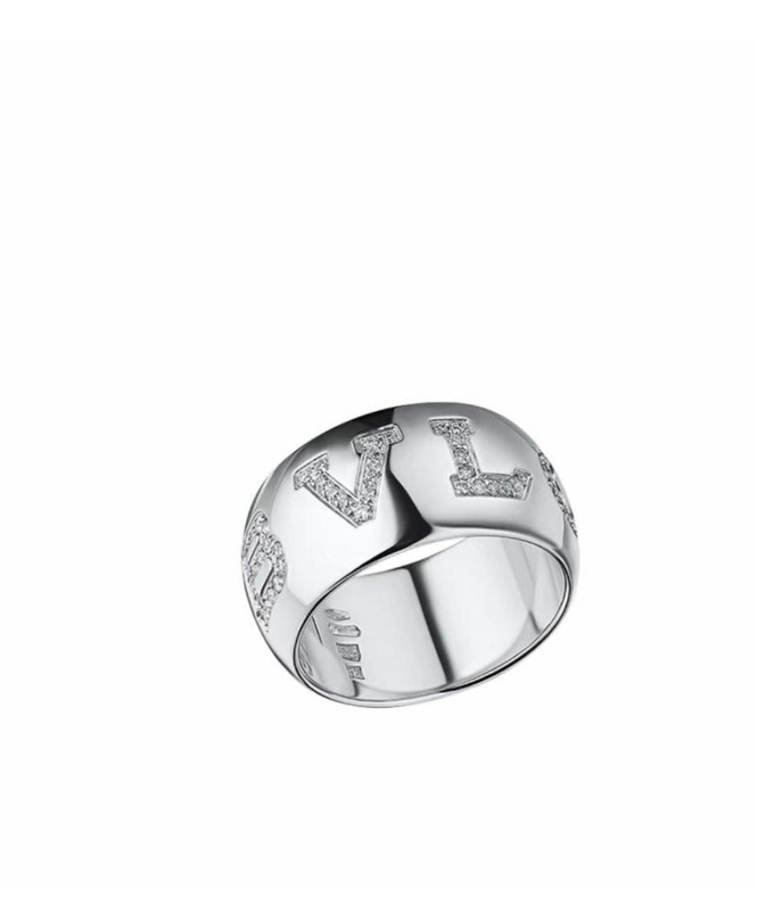 BVLGARI Серебряное кольцо из белого золота, фото 1