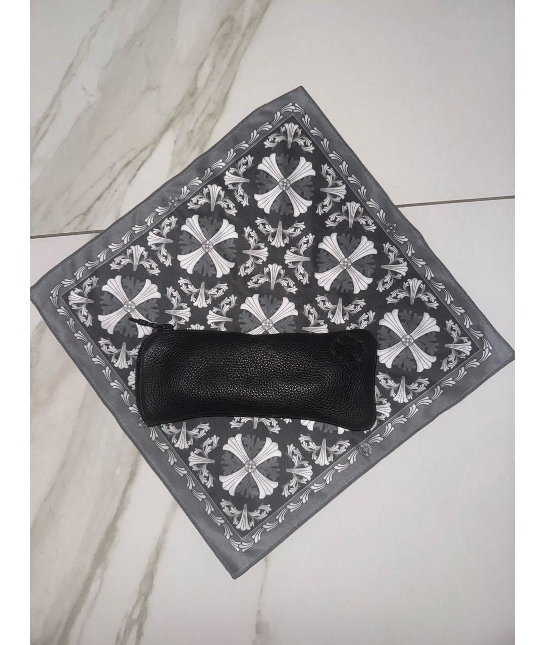 CHROME HEARTS Серебряные металлические солнцезащитные очки, фото 4