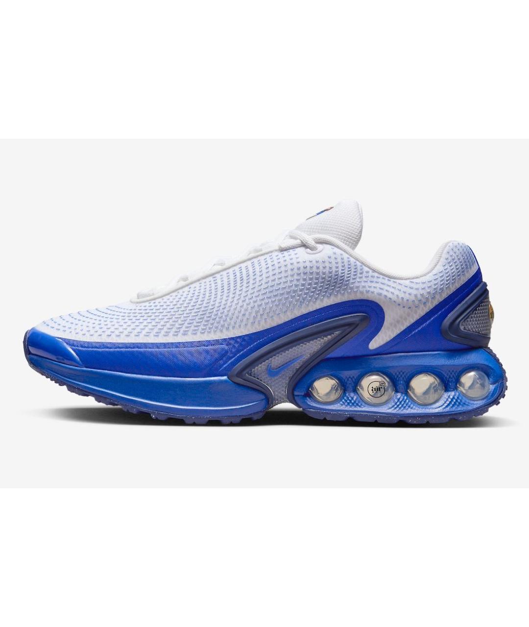 NIKE Синие текстильные низкие кроссовки / кеды, фото 5