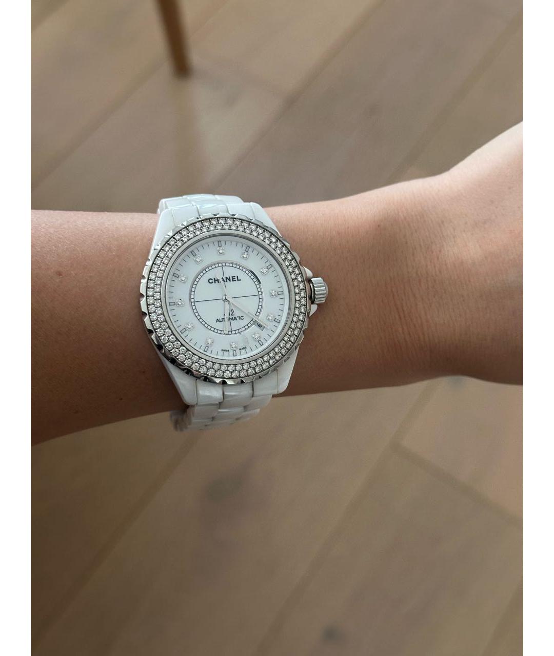 CHANEL Белые часы, фото 6