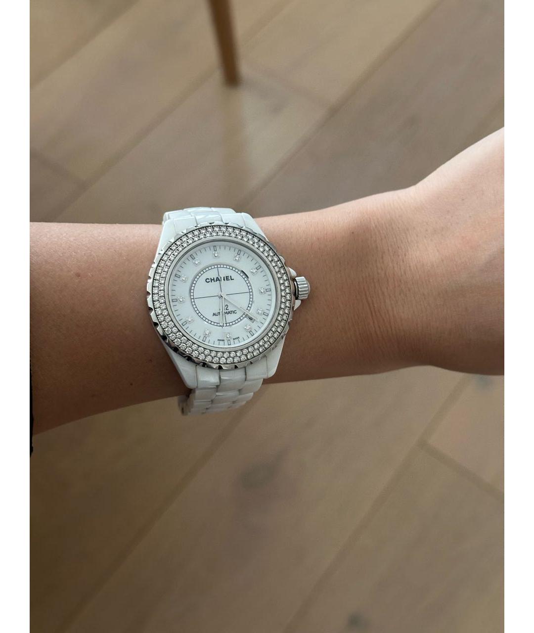 CHANEL Белые часы, фото 5