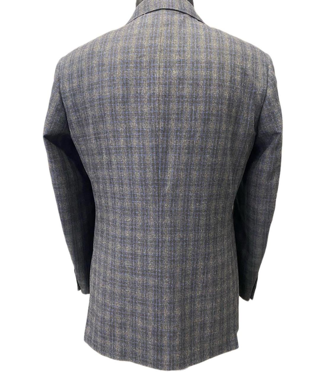 CANALI Серый шерстяной пиджак, фото 2