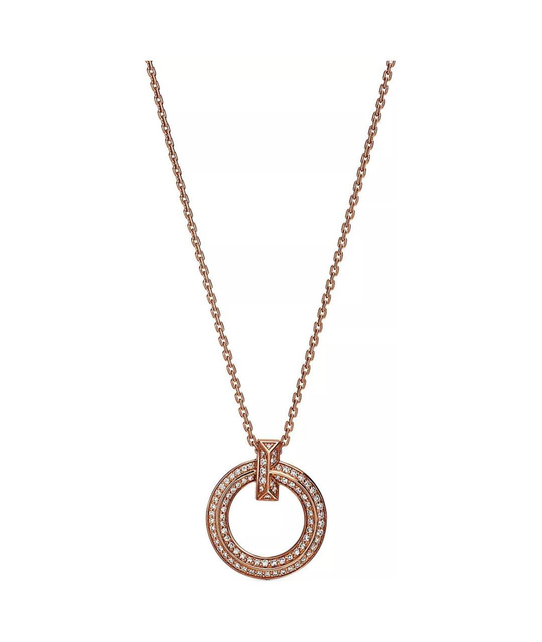 TIFFANY&CO Розовое колье из розового золота, фото 1