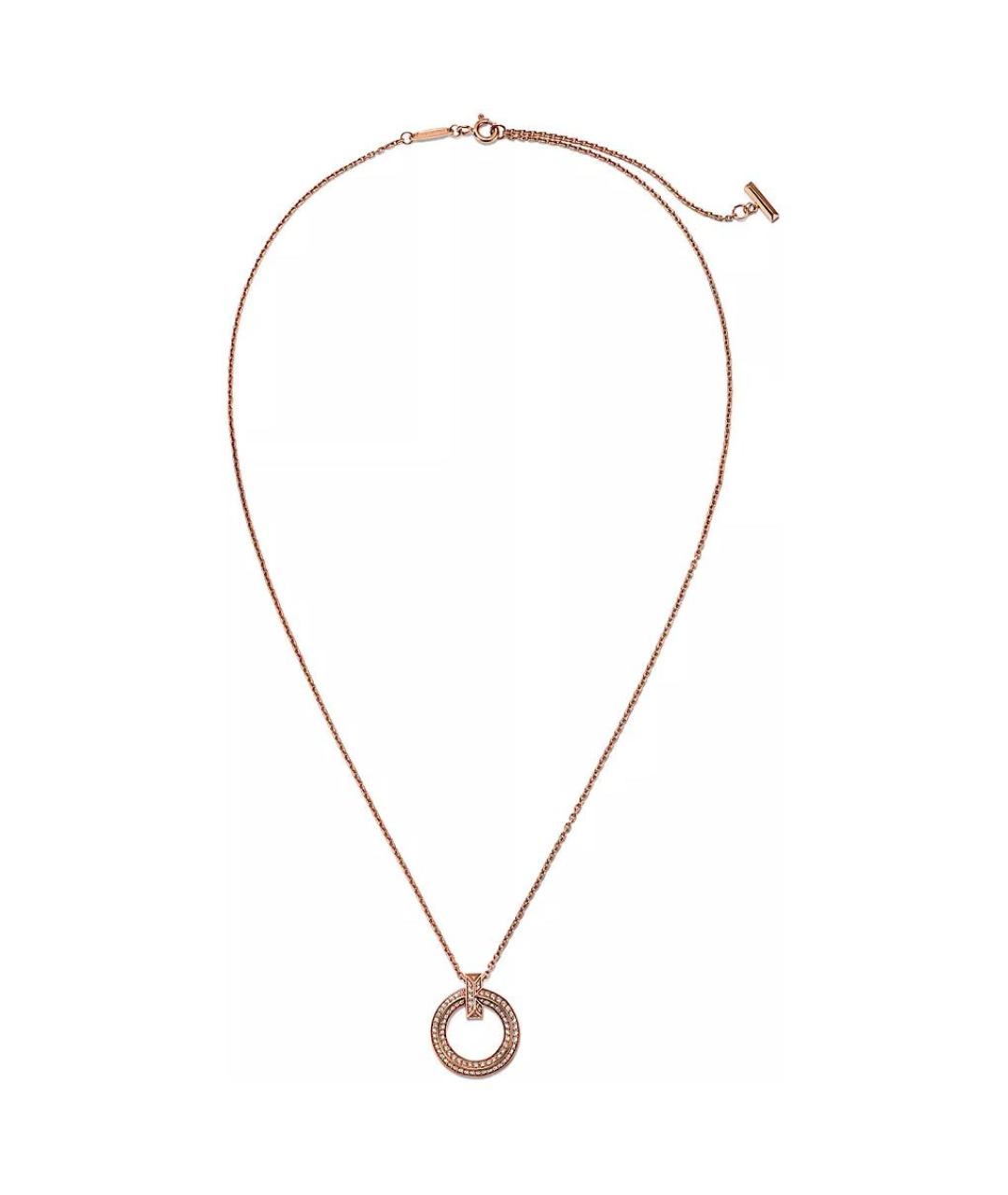 TIFFANY&CO Розовое колье из розового золота, фото 3