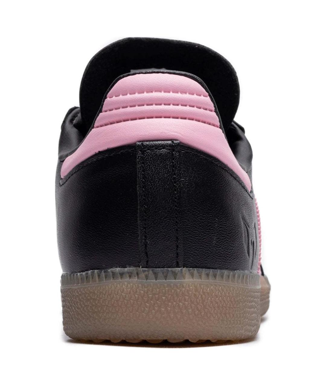 ADIDAS Черные кожаные кеды, фото 4