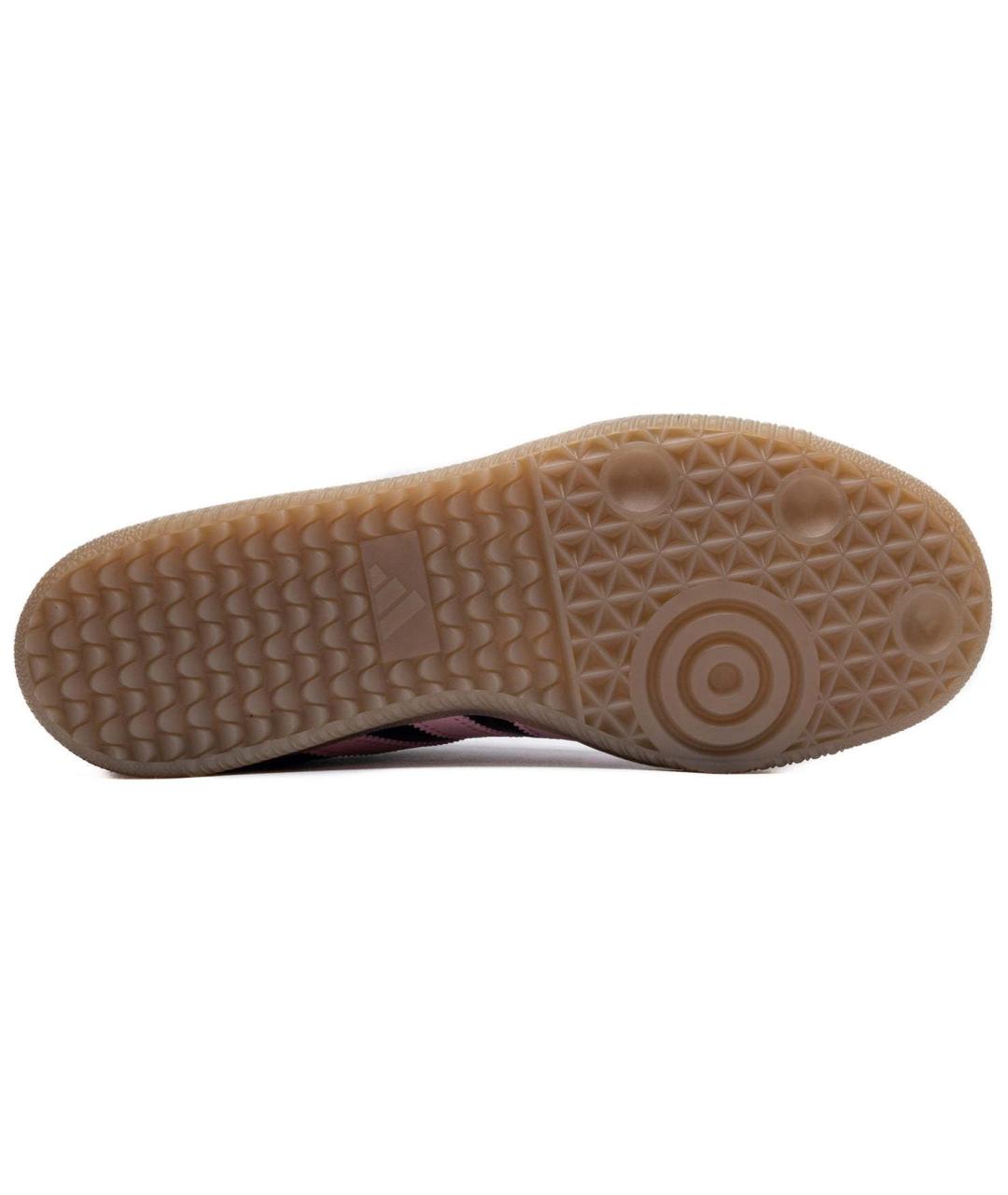 ADIDAS Черные кожаные кеды, фото 5