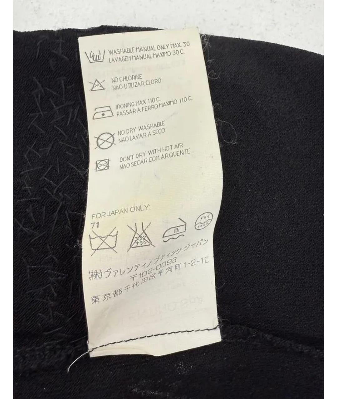 VALENTINO Черная майка, фото 5