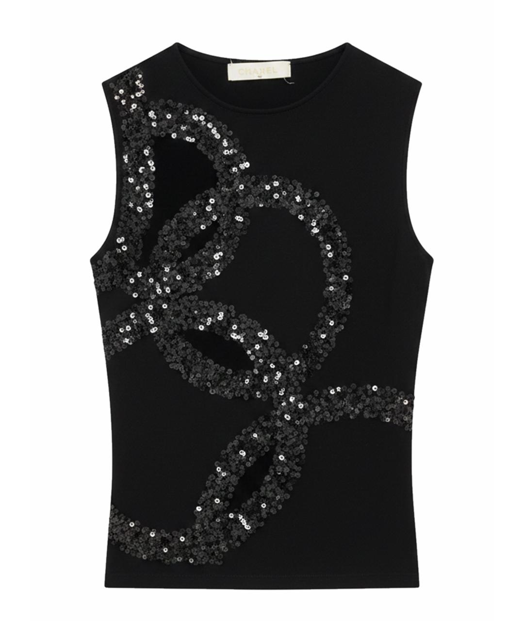 VALENTINO Черная майка, фото 1