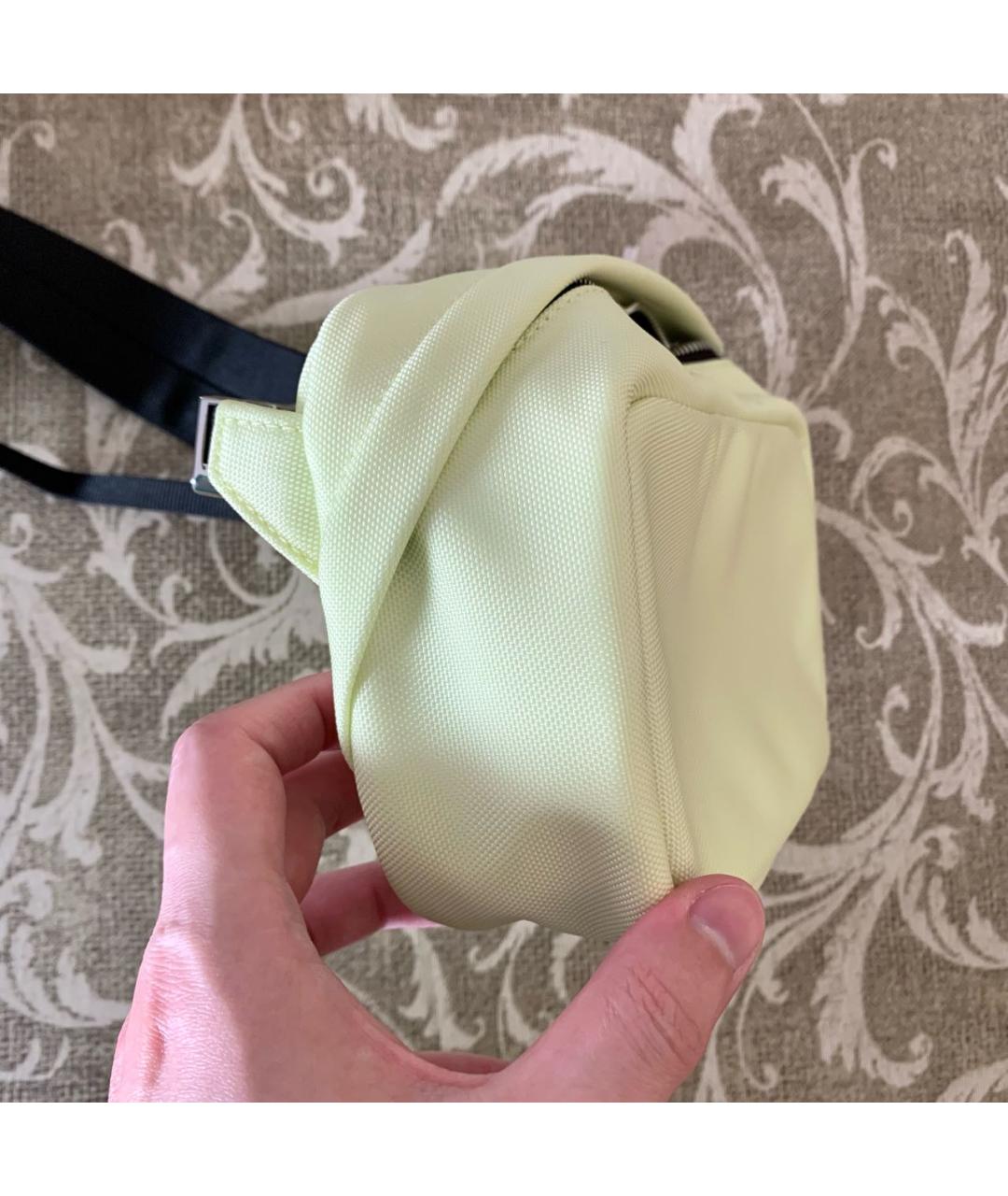 ALEXANDER WANG Желтая синтетическая сумка через плечо, фото 2