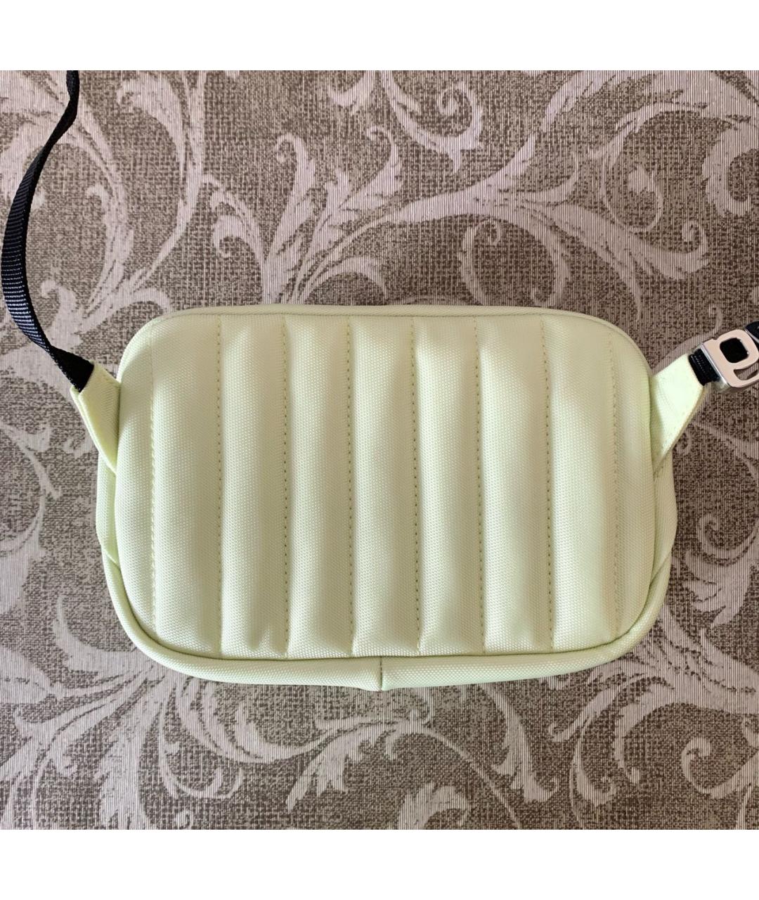 ALEXANDER WANG Желтая синтетическая сумка через плечо, фото 3