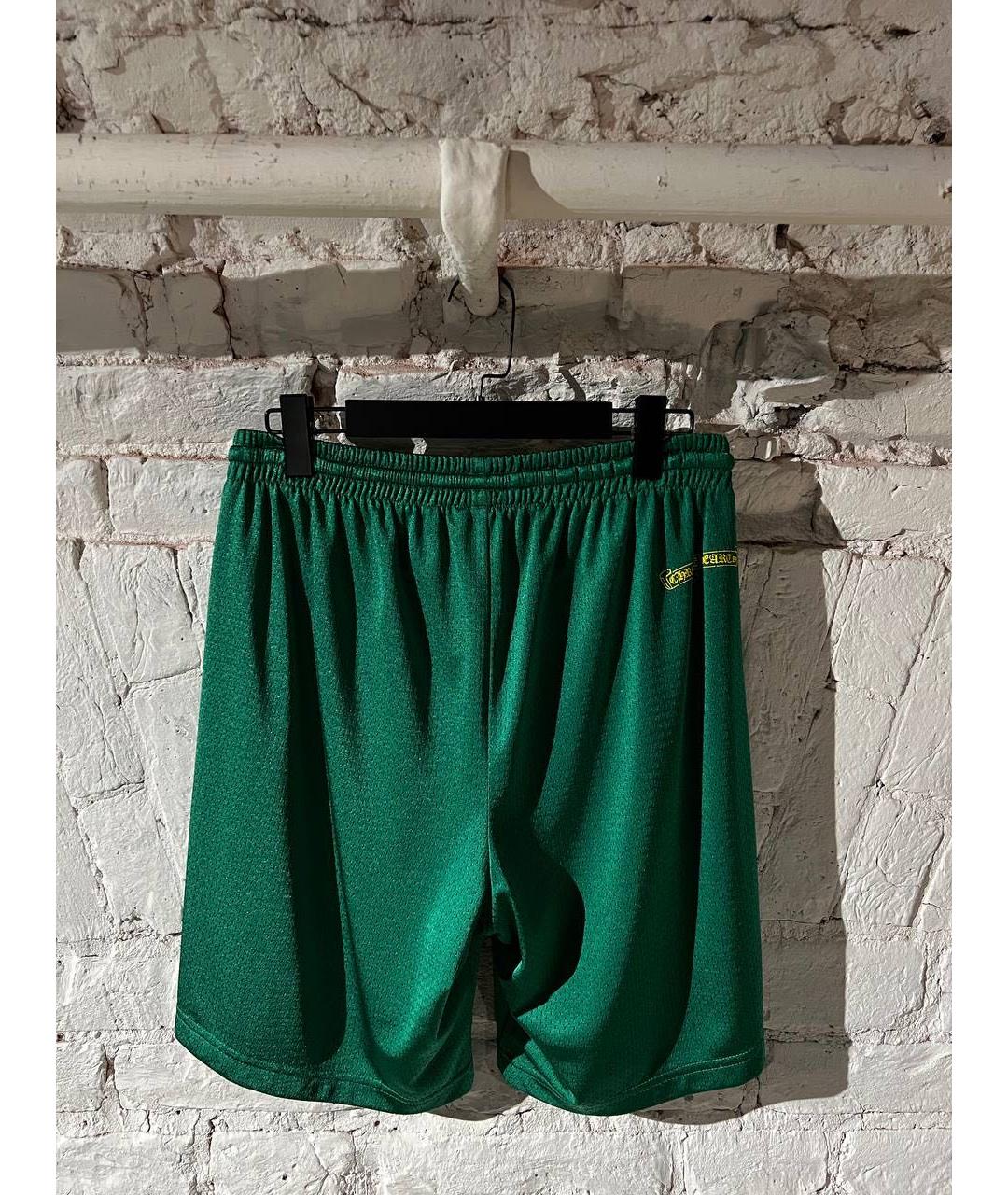 CHROME HEARTS Зеленые шорты, фото 2