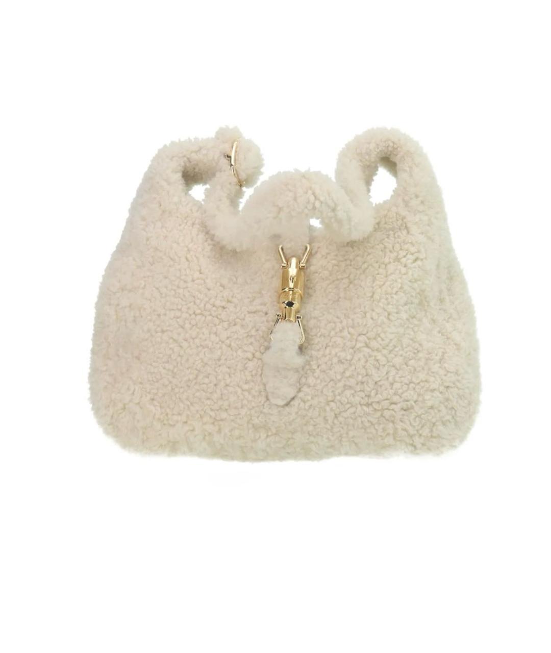 GUCCI Белая сумка с короткими ручками, фото 2