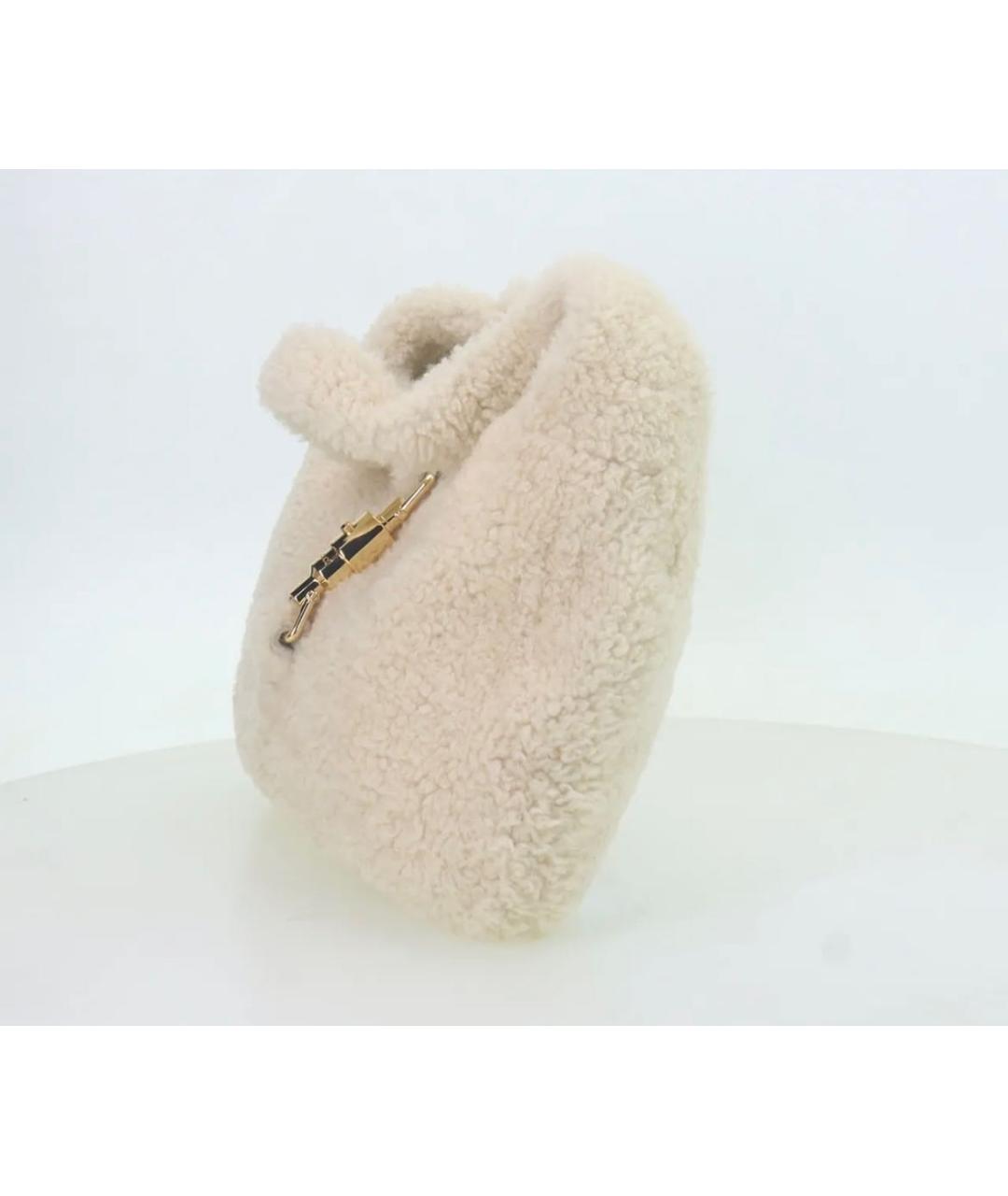 GUCCI Белая сумка с короткими ручками, фото 3