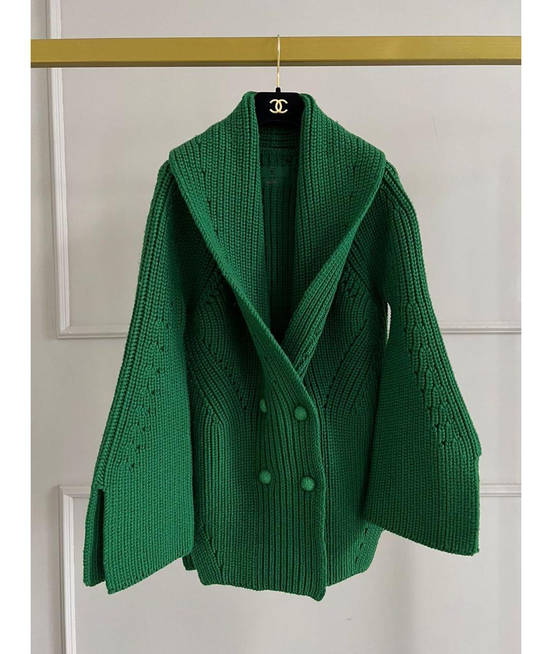 ERMANNO SCERVINO Зеленый кардиган, фото 8