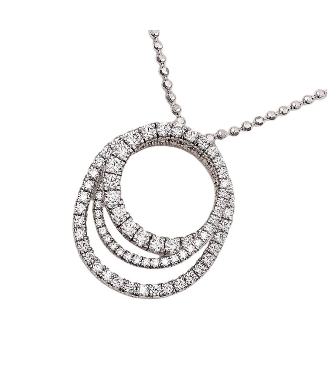 CARTIER Серебряное колье из белого золота, фото 2