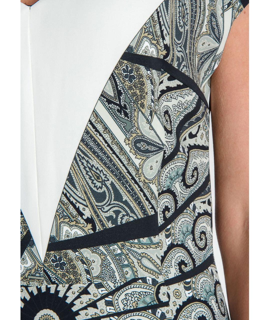 ETRO Мульти вискозное коктейльное платье, фото 5