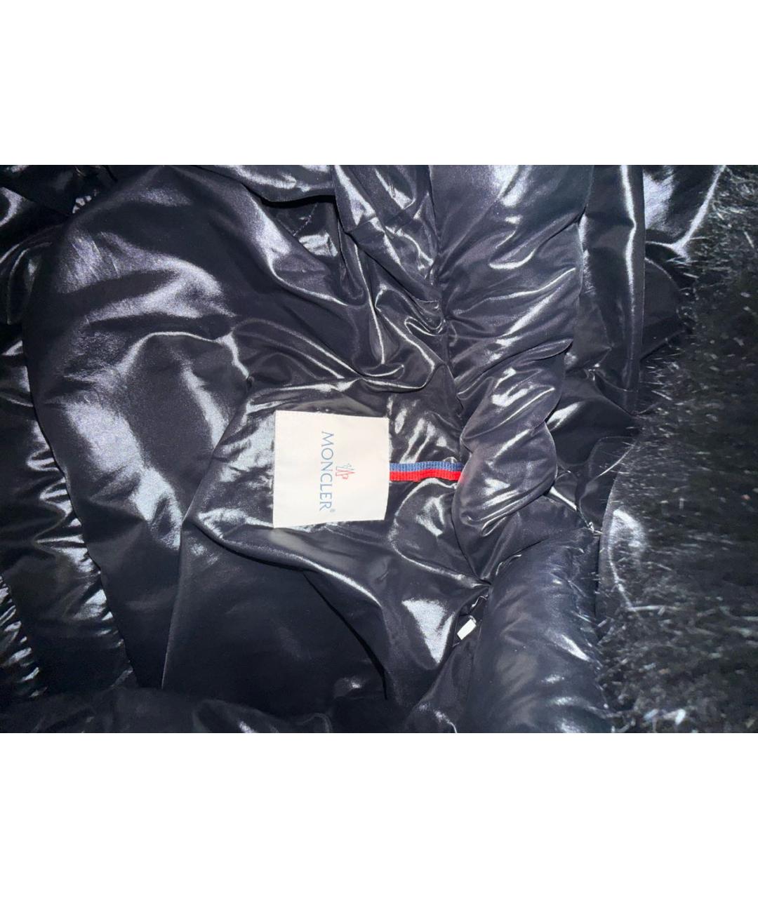 MONCLER Темно-синяя куртка, фото 3