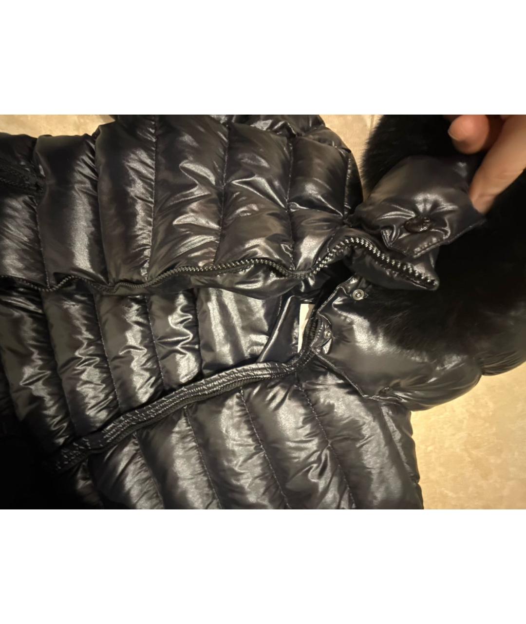 MONCLER Темно-синяя куртка, фото 4