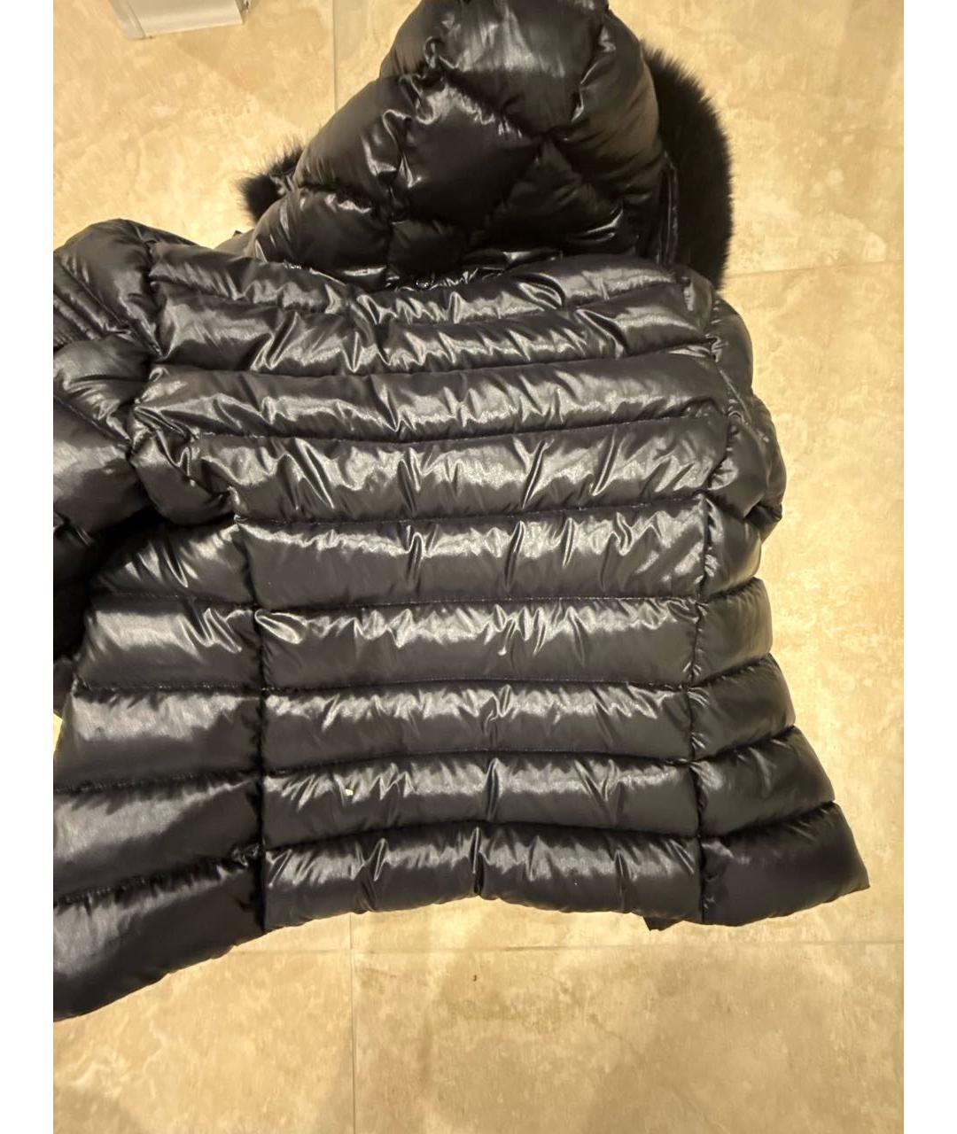 MONCLER Темно-синяя куртка, фото 2