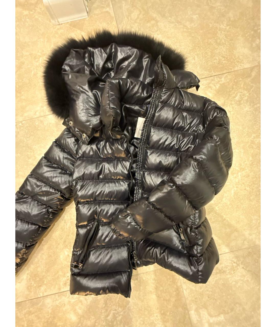 MONCLER Темно-синяя куртка, фото 5