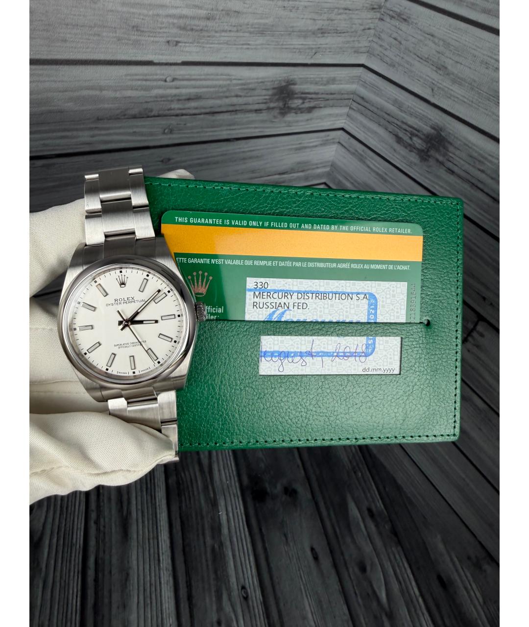 ROLEX Белые часы, фото 2