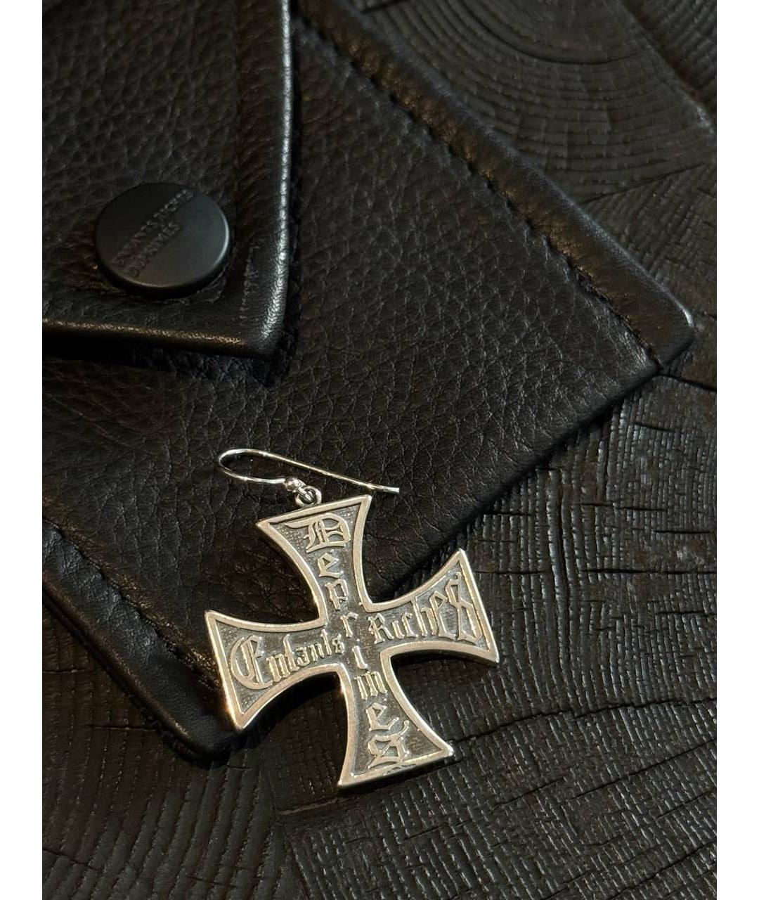 Enfants Riches Déprimés Серебряные серебряные серьги, фото 4