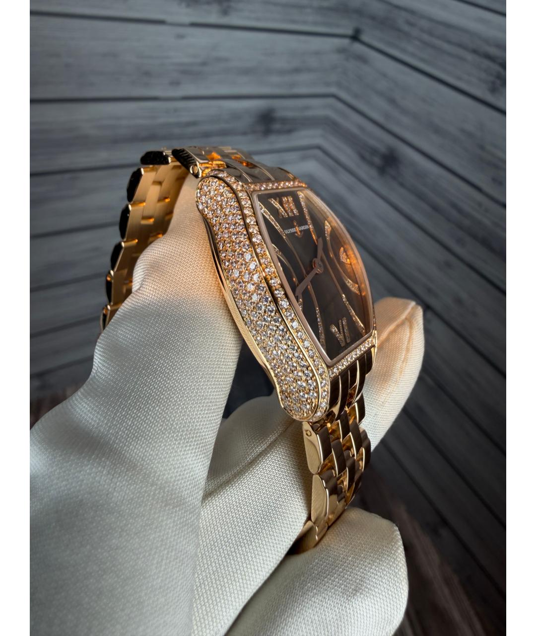 Ulysse Nardin Золотые часы из розового золота, фото 6