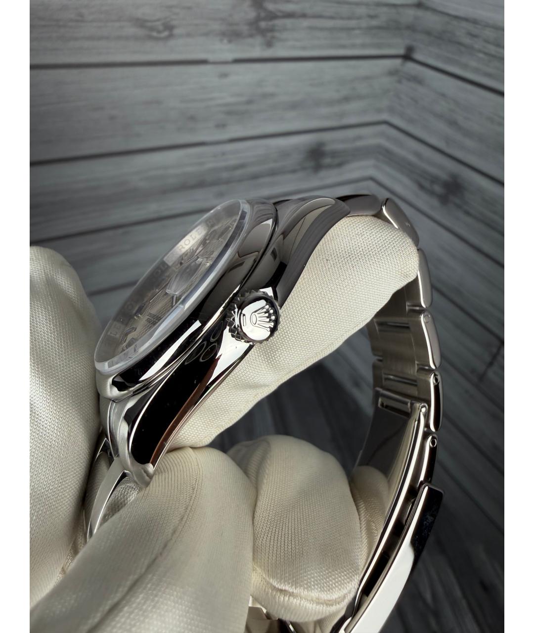 ROLEX Серебряные часы, фото 6