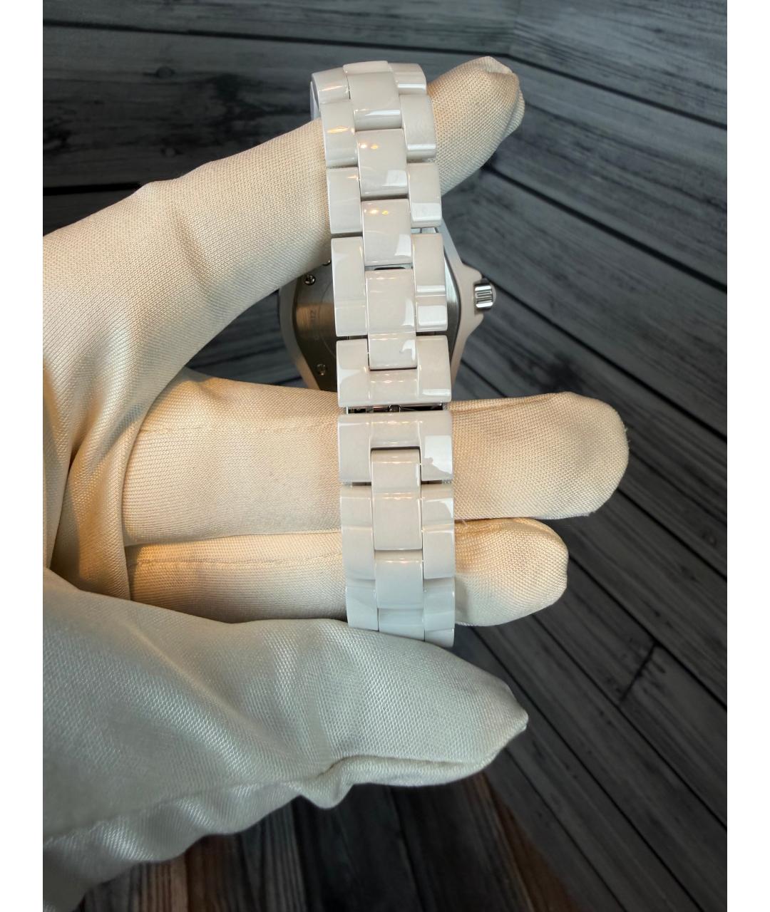 CHANEL Белые керамические часы, фото 9