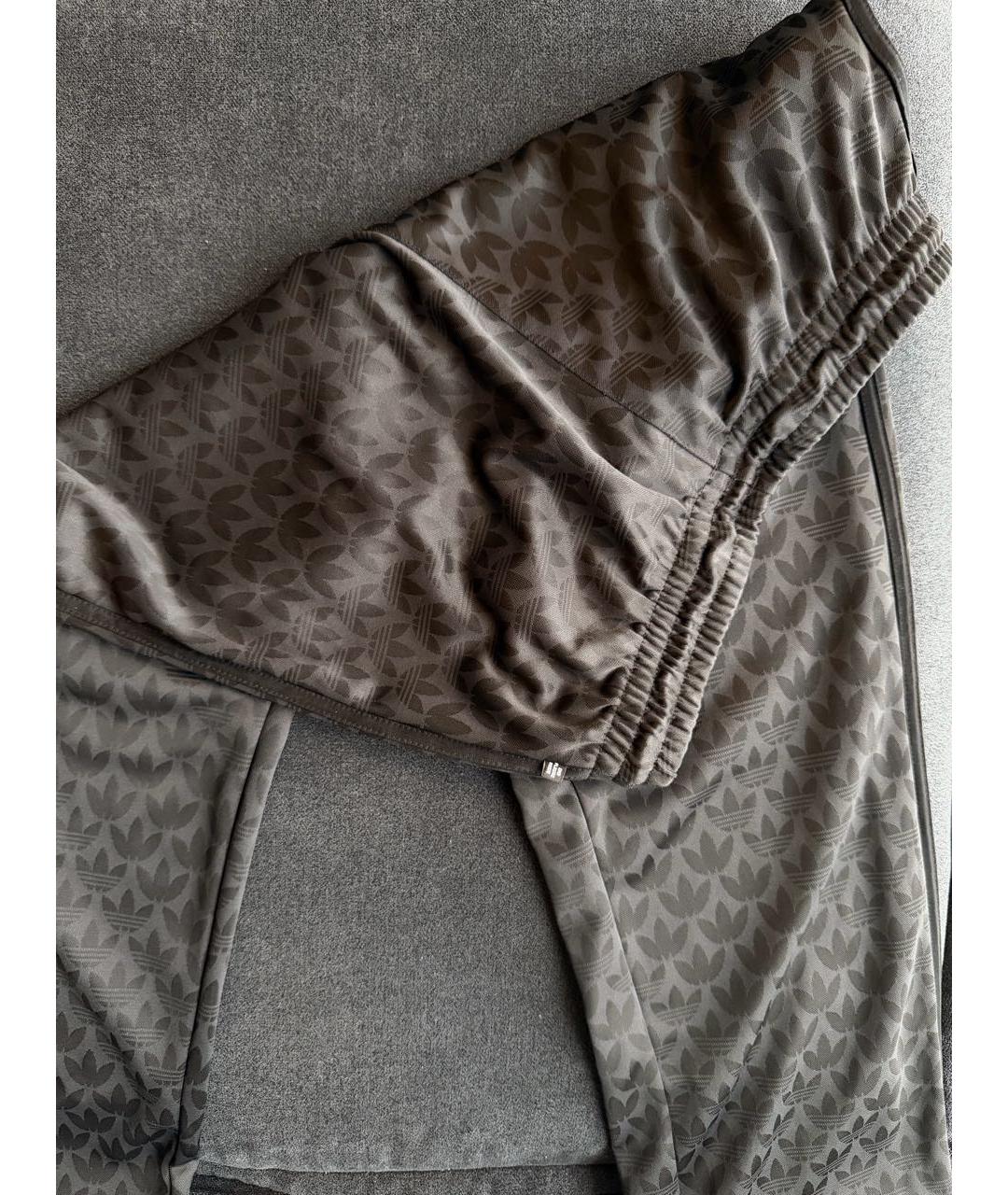 ADIDAS Черный полиэстеровый спортивный костюм, фото 2