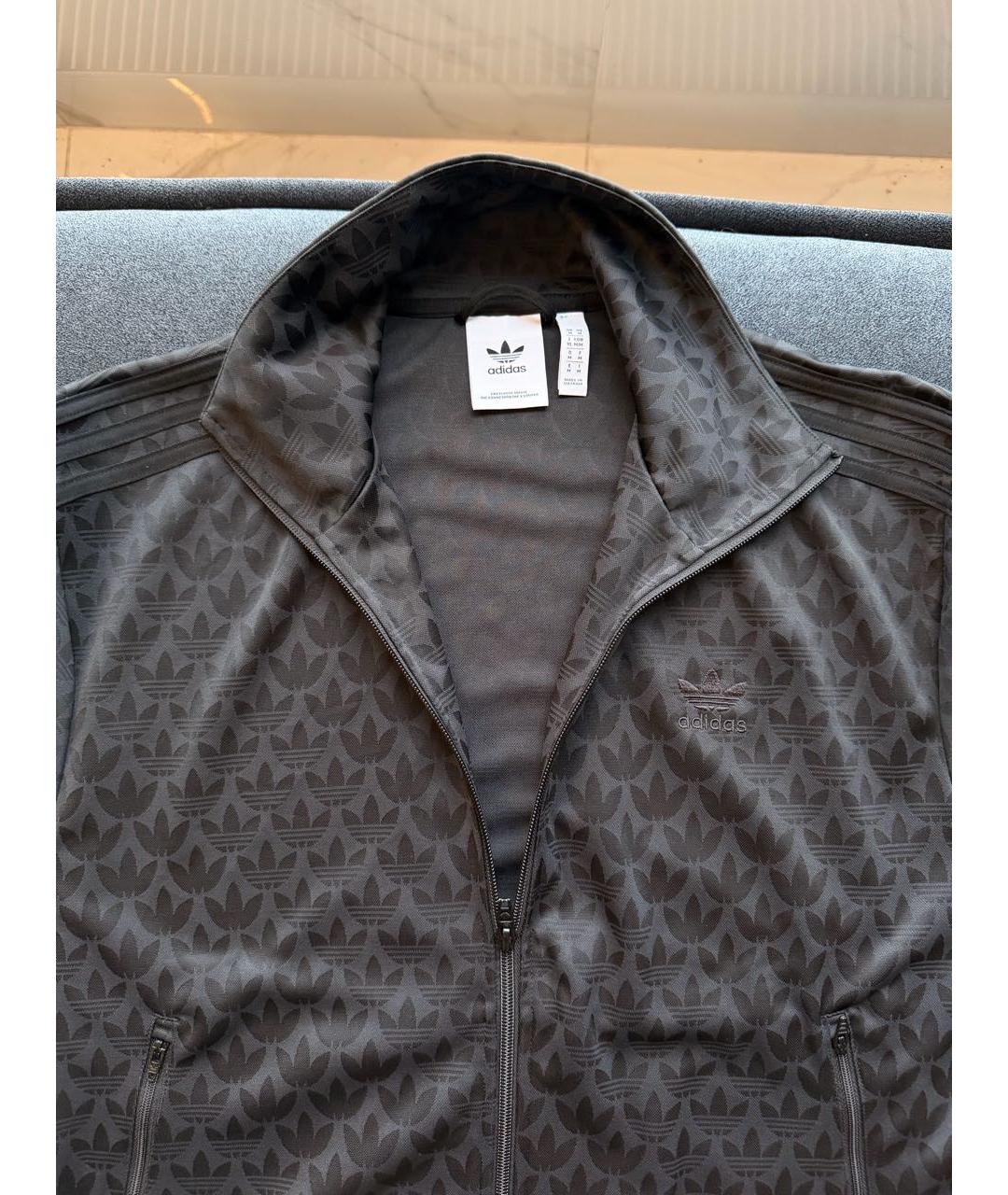 ADIDAS Черный полиэстеровый спортивный костюм, фото 6