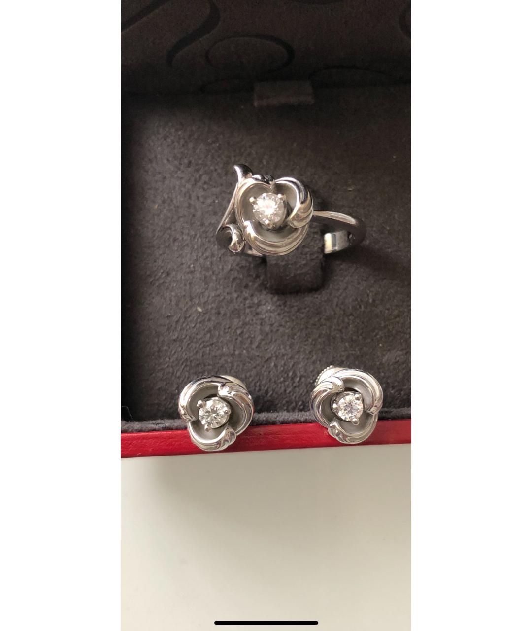 CARRERA Y CARRERA Серебрянный комплект из белого золота, фото 9