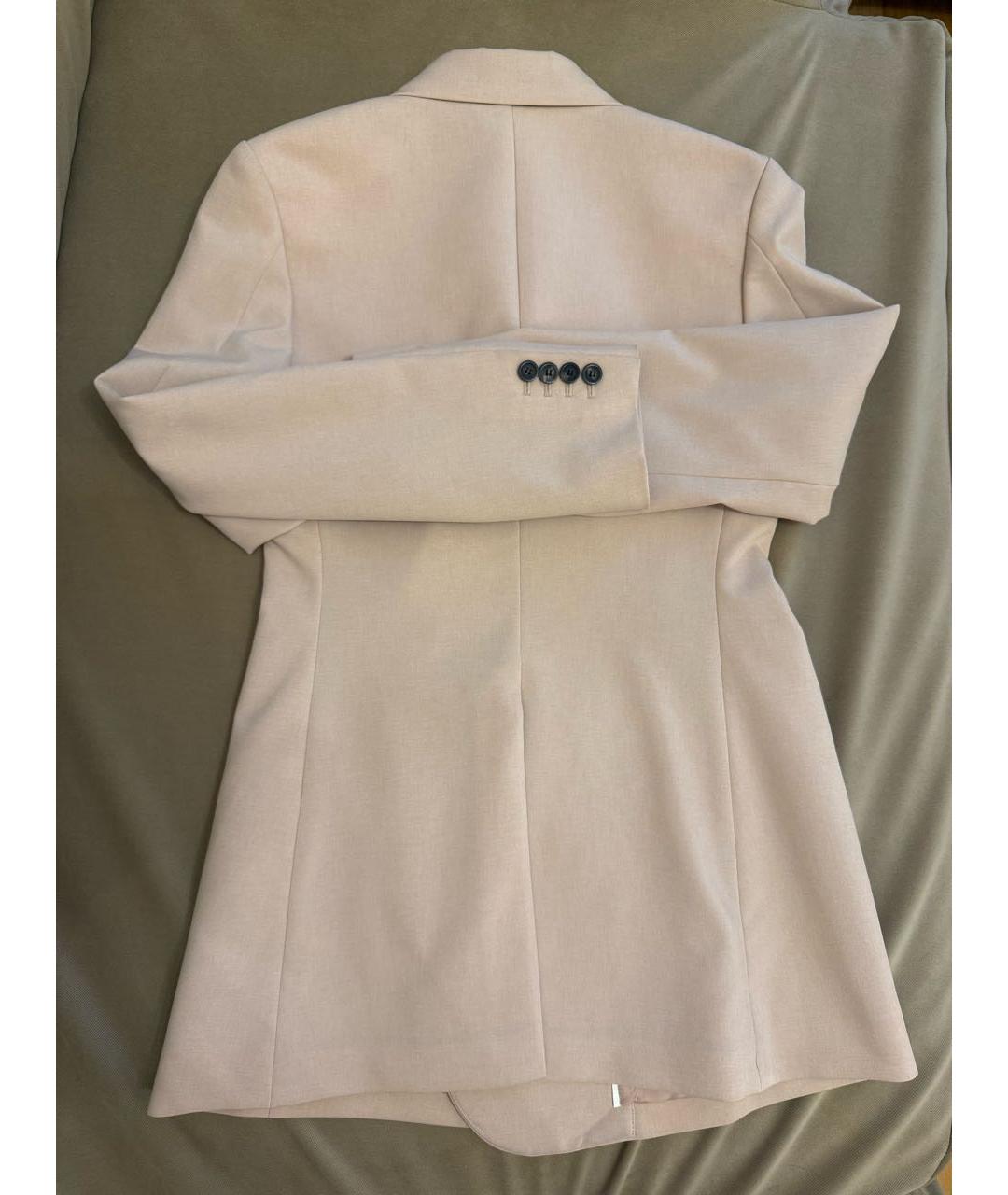 THEORY Розовый полиэстеровый жакет/пиджак, фото 2