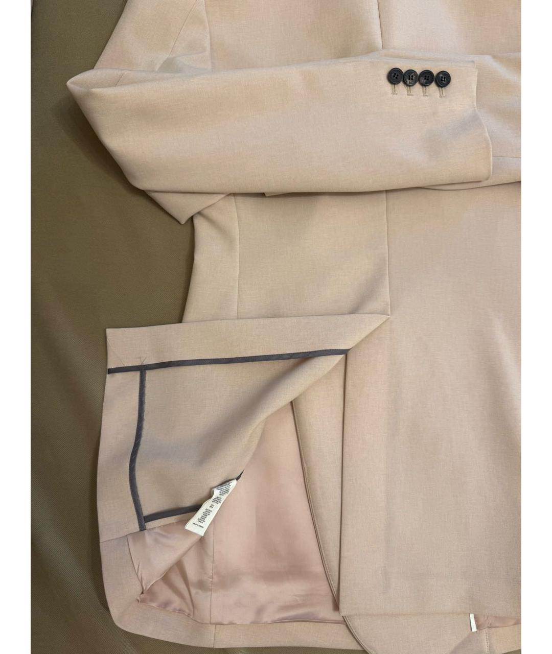 THEORY Розовый полиэстеровый жакет/пиджак, фото 3