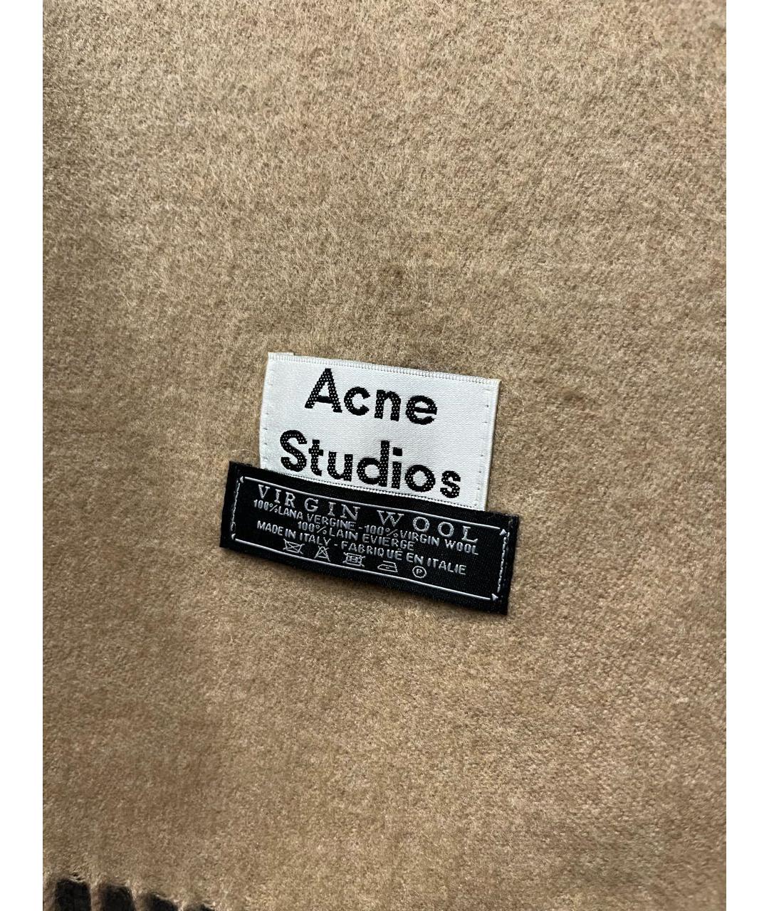 ACNE STUDIOS Мульти шерстяной шарф, фото 2