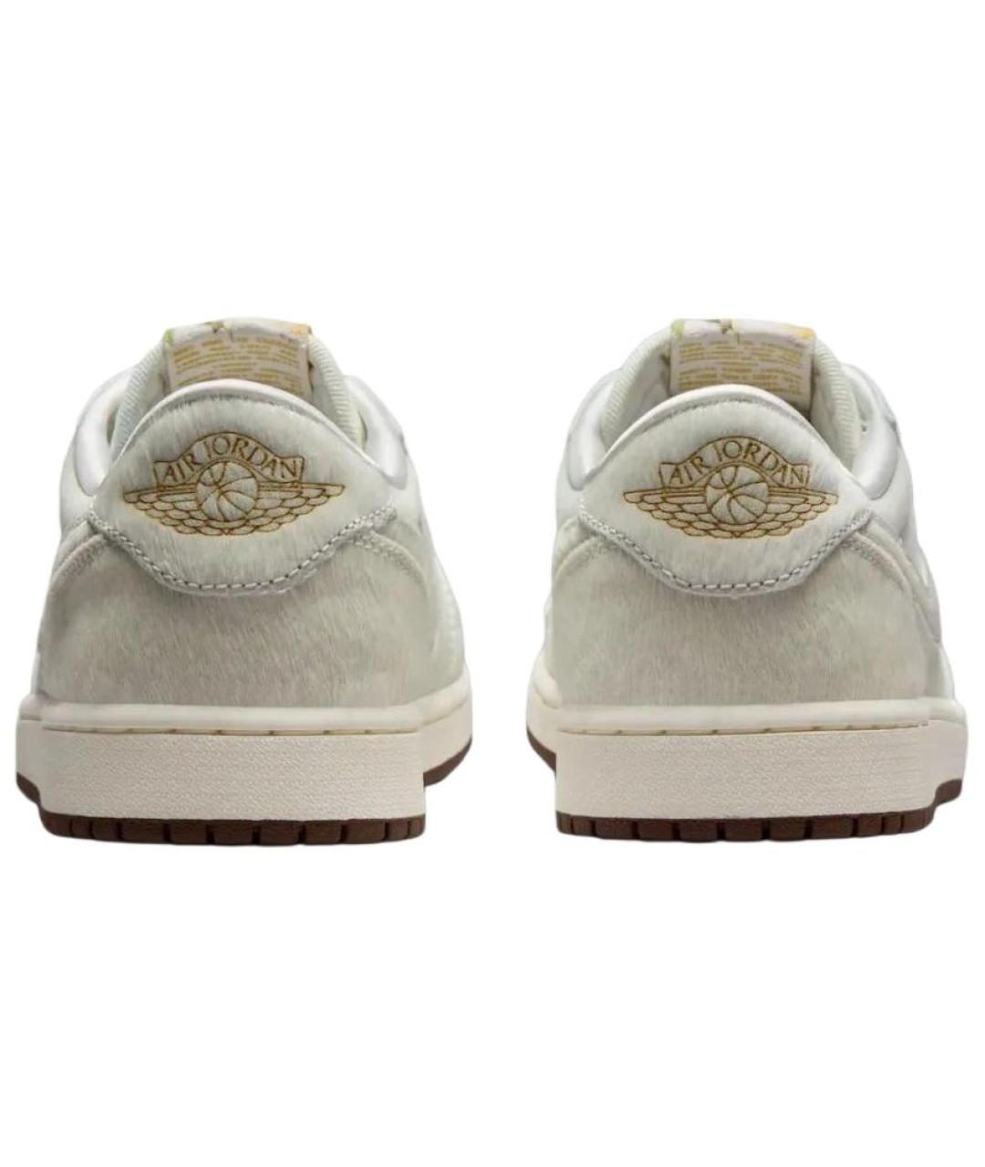 JORDAN Белые замшевые кеды, фото 5