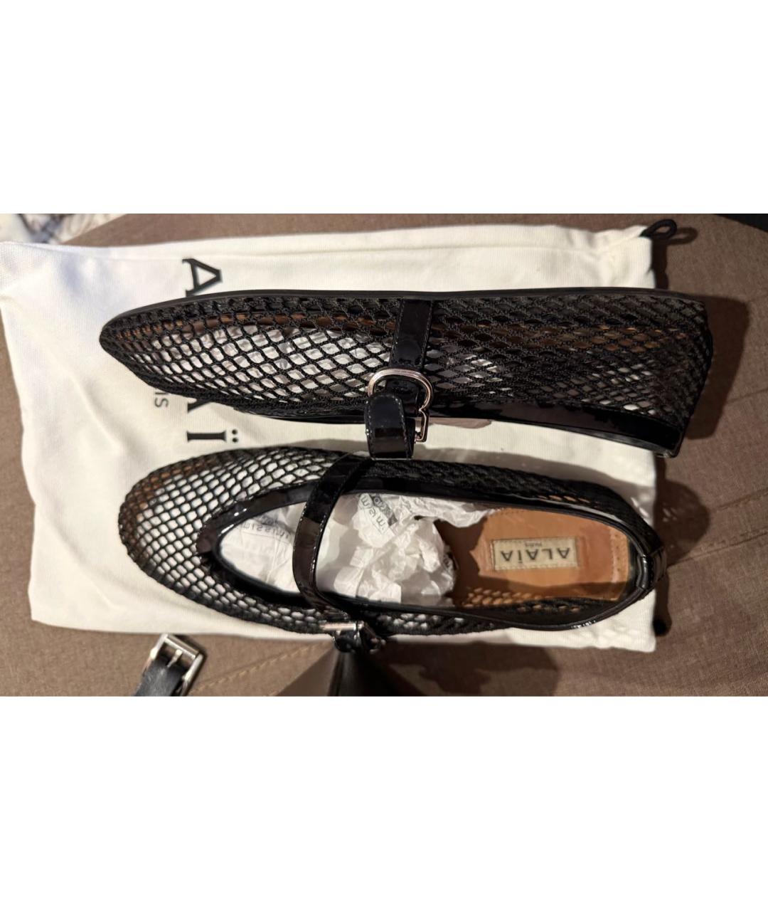 ALAIA Черные балетки, фото 5