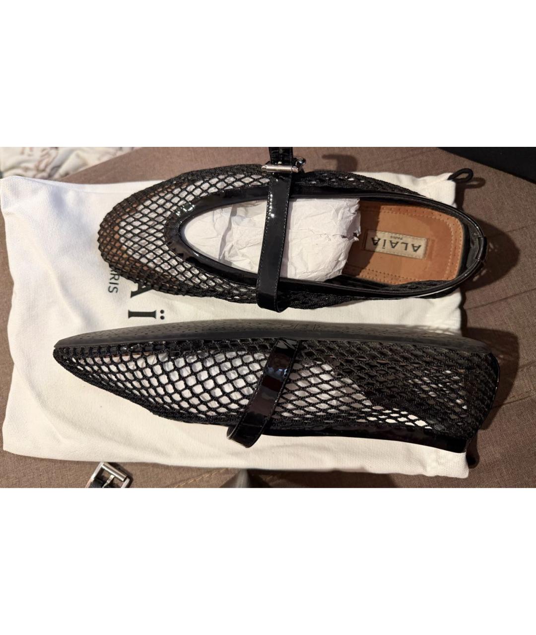 ALAIA Черные балетки, фото 3