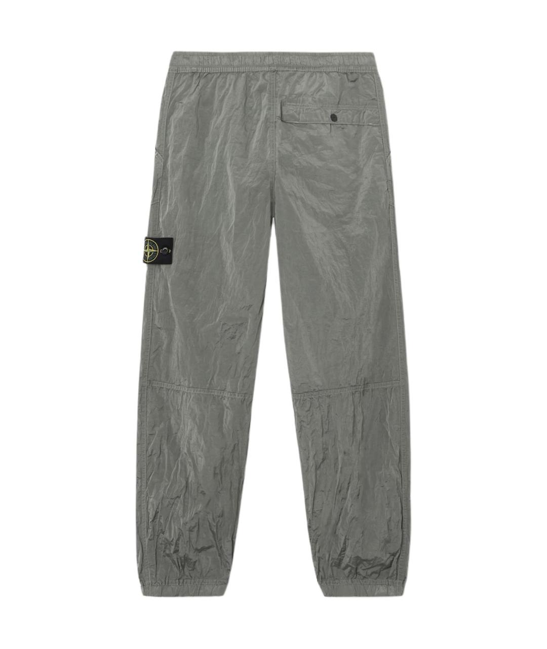 STONE ISLAND Зеленые повседневные брюки, фото 2