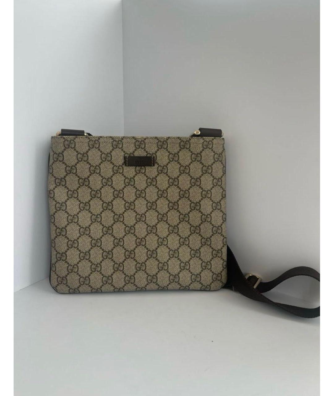 GUCCI Коричневая сумка на плечо, фото 2