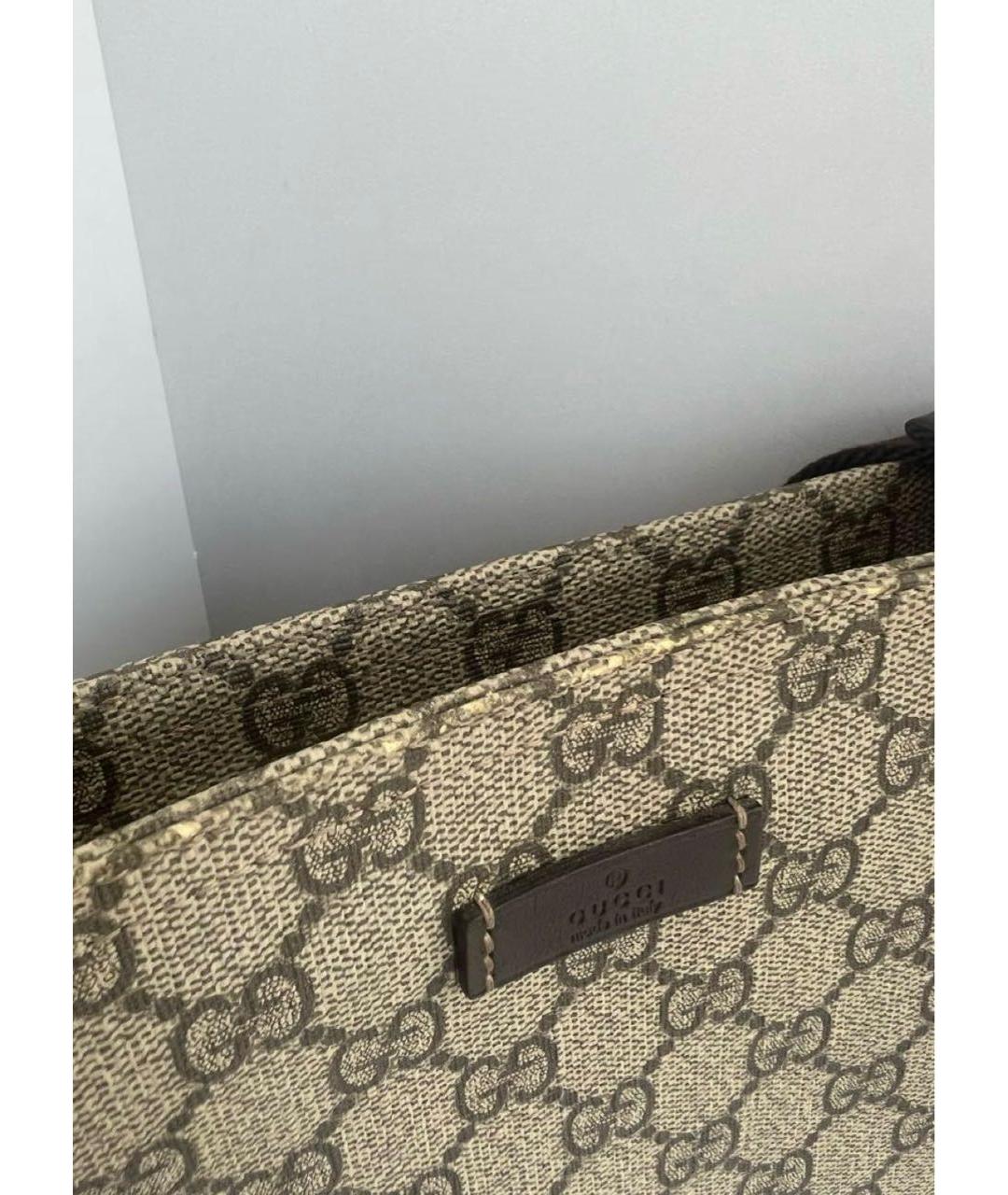 GUCCI Коричневая сумка на плечо, фото 7