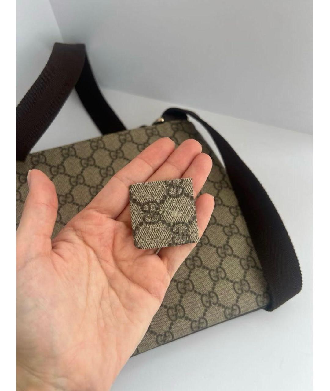 GUCCI Коричневая сумка на плечо, фото 8